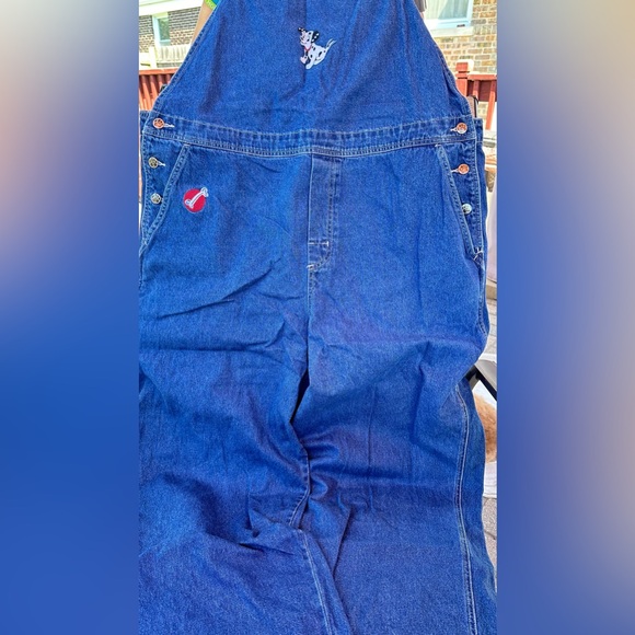 Vintage Disney store, blue jean overalls 101 Dalmatians - Picture 3 of 5